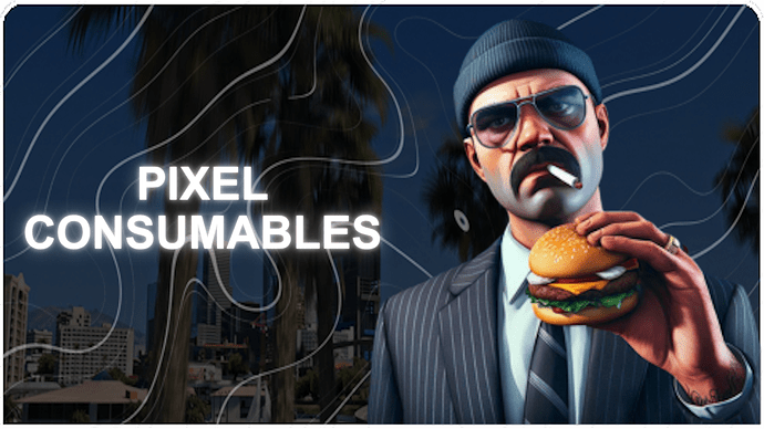 [ESX / QB / QBOX] Pixel Consumables